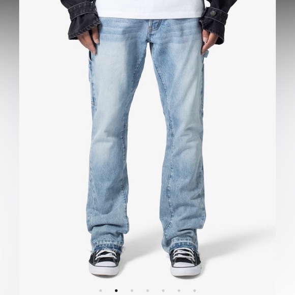 MNML Carpenter Flare Denim Jeans - Picture 3 of 4